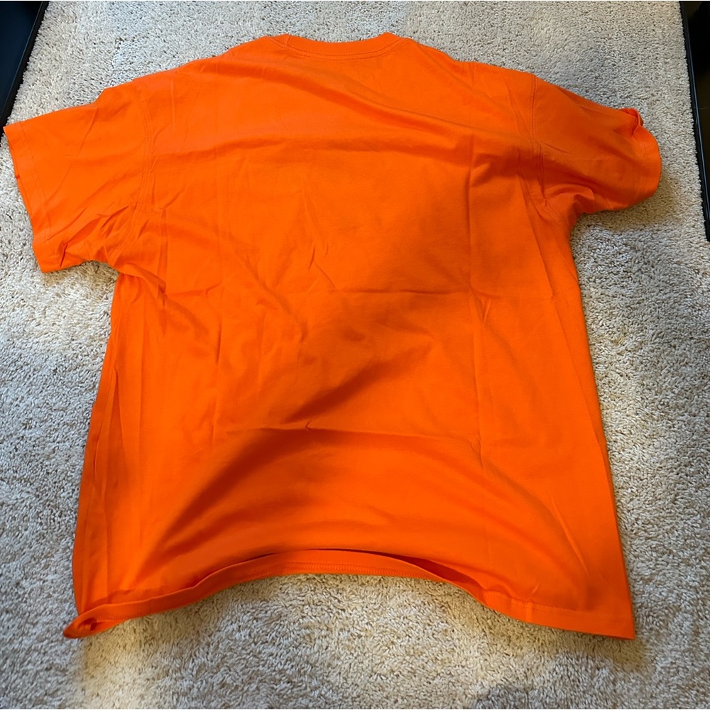 Nike Shirt - Orange with Owl Design